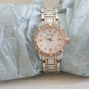 Bulova Ladies two tone watch